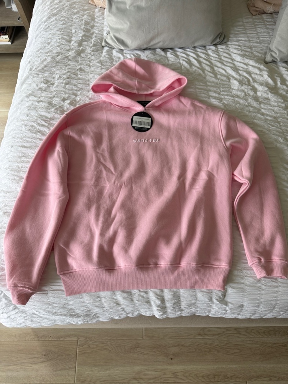 White Fox Boutique Pink Pullover Hoodie - Picture 4 of 4